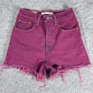 Levi's Ribcage Shorts size 24